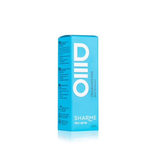 SHARME DEO SPRAY Body Deodorant Fragrance Free/ Дезодорант «Без аромата»